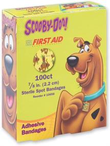 img 1 attached to 🐶 Scooby Doo Spot Bandages - First Aid Kit Supplies - Pack of 100