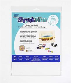 img 3 attached to White Graphix Shrink Film 🎥 - 8.5x11 Size - Pack of 6