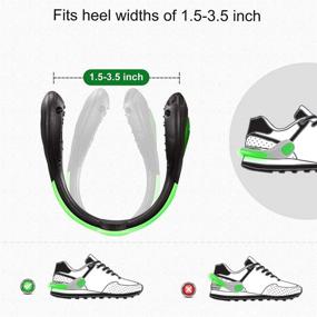 img 3 attached to 🏃 GENBREE LED Shoe Clip Lights | Color Changing RGB Strobe and Flashing Modes |Reflective Safety Shoe Clips for Running, Jogging, Walking, Biking | Night Running Gear (2 Pcs)