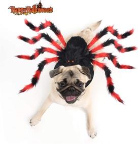 img 3 attached to Malier Halloween Simulation Adjustable Decoration Dogs