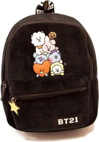 img 4 attached to Line Friends BT21 Plush Backpack