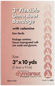 img 3 attached to 🩹 Dynarex Unna Boot Bandages: Calamine-Infused Solution for Optimal Wound Care - 3" x 10 yds, Pack of 12