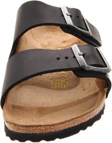 img 3 attached to 👞 Birkenstock Arizona Narrow Antik Brown Men's Mules & Clogs Shoes