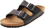 👞 birkenstock arizona narrow antik brown men's mules & clogs shoes logo