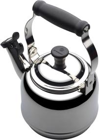 img 3 attached to 🍵 Stylish and Functional: Le Creuset Stainless Steel Demi Tea Kettle, 1.25 qt.