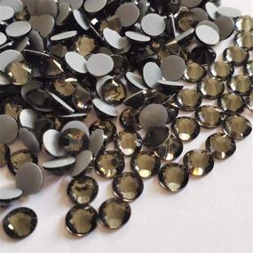 img 3 attached to Finstone Flatback Rhinestones Diamond 1440Pcs