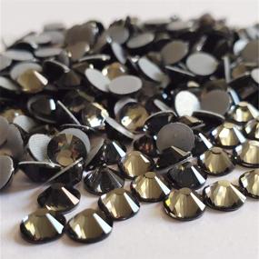 img 4 attached to Finstone Flatback Rhinestones Diamond 1440Pcs