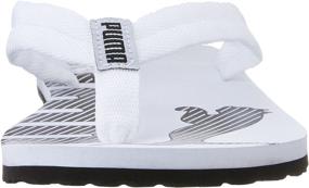 img 3 attached to Men's Black White PUMA Athletic Sandal Shoes