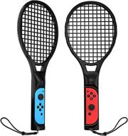 🎾 kawaii tennis racket accessories for nintendo switch: the perfect gift for men and family parties logo