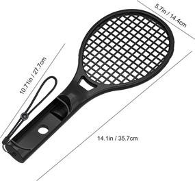 img 1 attached to 🎾 Kawaii Tennis Racket Accessories for Nintendo Switch: The Perfect Gift for Men and Family Parties