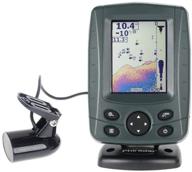 🎣 joywee ff688c 3.5-inch phiradar color lcd boat fish finder with dual sonar frequency (200khz/83khz), 300m detection range, muti-language support, and auto zoom logo