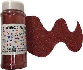 img 2 attached to ✨ iConnectWith Glitter - Ruby Red, Ultra-Fine Holographic Glitter; Versatile for Crafts, Decor, Nail Art, Makeup, Tumblers, Resin Art, and DIY Projects