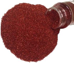 img 1 attached to ✨ iConnectWith Glitter - Ruby Red, Ultra-Fine Holographic Glitter; Versatile for Crafts, Decor, Nail Art, Makeup, Tumblers, Resin Art, and DIY Projects