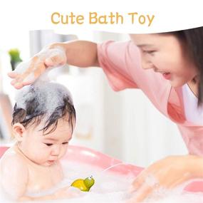 img 2 attached to 🛁 Doli Yearning Baby Bath Thermometers Seal Shaped Baby Bath Toys - Perfect Baby Gifts for Toddlers, Infants, Boys, and Girls - Squirting, Squeaking Bath Toys - Novelty Shower Favor and Interactive Spray Water Toy for Bath Time Fun…