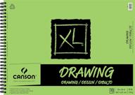 canson side wire xl series drawing pad, 18 x 24 inches logo