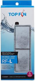 img 2 attached to 🔍 6-Pack of Top Fin Retreat RF-L Filter Cartridges