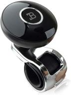 🚗 enhanced bl power handle steering wheel suicide spinner knob for cars logo