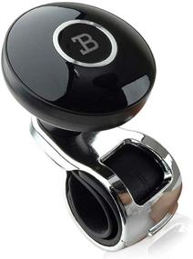 img 4 attached to 🚗 Улучшенная рукоятка управления BL Power Handle Steering Wheel Suicide Spinner для автомобилей.