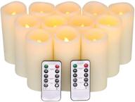 lecani flickering flameless realistic rechargeable logo