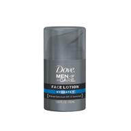 🧴 dove men+care hydrate+ face lotion 1.69 oz: ultimate moisture for men's skin logo