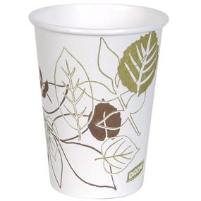 img 3 attached to ☕️ Dixie 12 oz. Paper Hot Coffee Cup by Georgia-Pacific (GP PRO), Pathways, 2342WS, Case of 500 (25 Cups Per Sleeve, 20 Sleeves), Whimsy