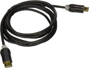 img 1 attached to 🔌 8-футовый кабель Monster Cable Just Hook It Up HDMI - улучшен для лучшего подключения