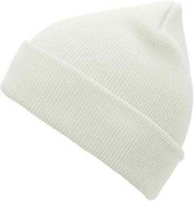 img 3 attached to 🧢 Zando Beanie: Stylish Unisex Cuffed Cap for Women and Men - Soft Slouchy Winter Knit Hat for a Modern Look