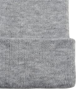 img 1 attached to 🧢 Zando Beanie: Stylish Unisex Cuffed Cap for Women and Men - Soft Slouchy Winter Knit Hat for a Modern Look