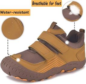 img 3 attached to MARITONY Kids Collision Sneakers: Durable and Stylish Outdoor Walking Shoes for Boys