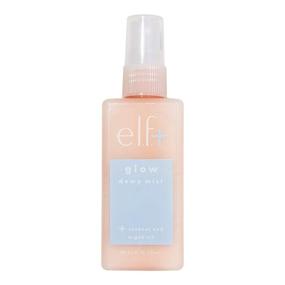 img 4 attached to 🌟 e.l.f. Elf+ Glow Dewy Mist Lightweight, Hydrating, Luminizing Coconut Water and Argan Oil Infused Spray 4.1 Fl Oz…