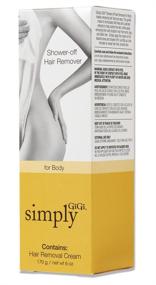 img 2 attached to Efficient Hair Removal: Simply GiGi Shower-off Cream for Body, 6 oz