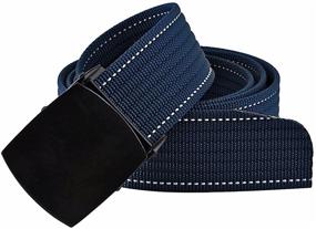 img 3 attached to Squaregarden Nylon Webbing Military Tactical Men's Accessories for Belts