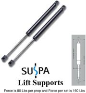 🚀 suspa c16-10944 c1610944 36" gas prop - 2 pack | 80 lbs per prop, camper rear window, tonneau cover lift supports, window lift support, struts logo