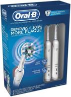 🦷 электрическая зубная щетка oral-b crossaction power, 2шт. - дентальная нить логотип