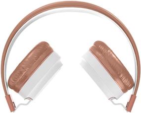 img 1 attached to 🎧 Delton Chroma Wired Headphones with Mic – 3.5MM Jack, Foldable & Lightweight for iOS/Android Smartphones, Laptops, PC, MP3 - Rose Gold