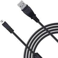 1m usb cable photo transfer cord compatible with nikon d3300 d750 d7200 coolpix l340 l32 a10 p520 p510 p500 s6000 s9200 s6300 s3300 s9100 slr dslr camera and more: uc-e6 uc-e23, uc-e17 logo