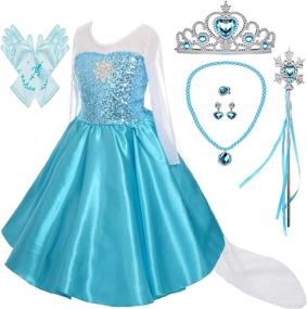 img 4 attached to Lito Angels Princess 👸 Halloween Accessories: Unleash Your Royal Charm