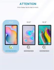 img 3 attached to [3-Pack] SPARIN Tempered Glass Screen Protector for Samsung Galaxy Tab S6 Lite 10.4 Inch with S Pen Compatible, Scratch Resistant, 9H Hardness, Bubble Free
