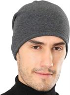 🧣 doannotium winter beanie: unisex warm skull cap for outdoor sports logo