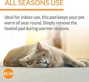 img 2 attached to 🐾 K&amp;H Pet Products Thermo-Plush Pad: Indoor Heated Bed for Dogs &amp; Cats