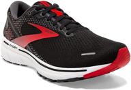 brooks ghost grey alloy oyster men's shoes and athletic logo