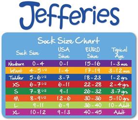 img 1 attached to 6-Pack Jefferies Socks Boys' 🧦 Monster Pattern Crew Socks for Better SEO
