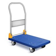 🛒 convenient and versatile: yssoa foldable push hand cart for easy transport logo