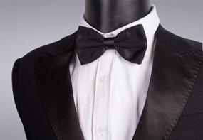 img 1 attached to 🍾 Elegant Pre-Tied Adjustable Length Tuxedo Champagne Men's Accessory: Perfect for Formal Occasions