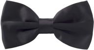 🍾 elegant pre-tied adjustable length tuxedo champagne men's accessory: perfect for formal occasions logo