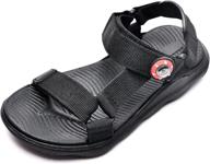 kids' open-toe athletic sandals for outdoor sports and hiking - boys and girls logo