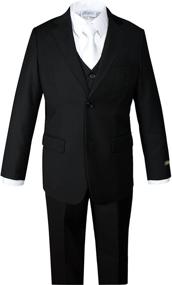 img 3 attached to 👔 Stylish Spring Notion Boys' 3-Piece Suit Set: Formal Elegance for Any Occasion