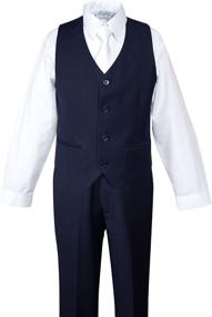 img 2 attached to 👔 Stylish Spring Notion Boys' 3-Piece Suit Set: Formal Elegance for Any Occasion