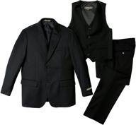 👔 stylish spring notion boys' 3-piece suit set: formal elegance for any occasion logo