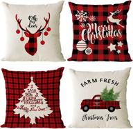 christmas decorative holiday cushion snowflakes логотип